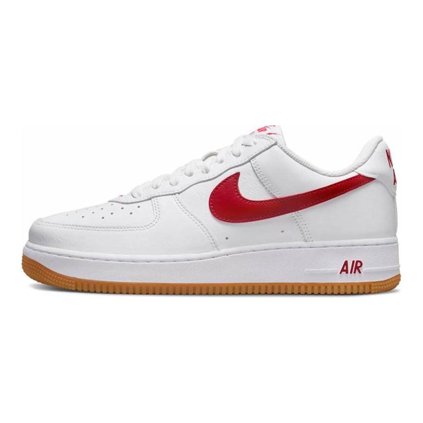 Nike Air Force 1 Low 'Color Of The Month White University Red' Sneakers DJ3911-102