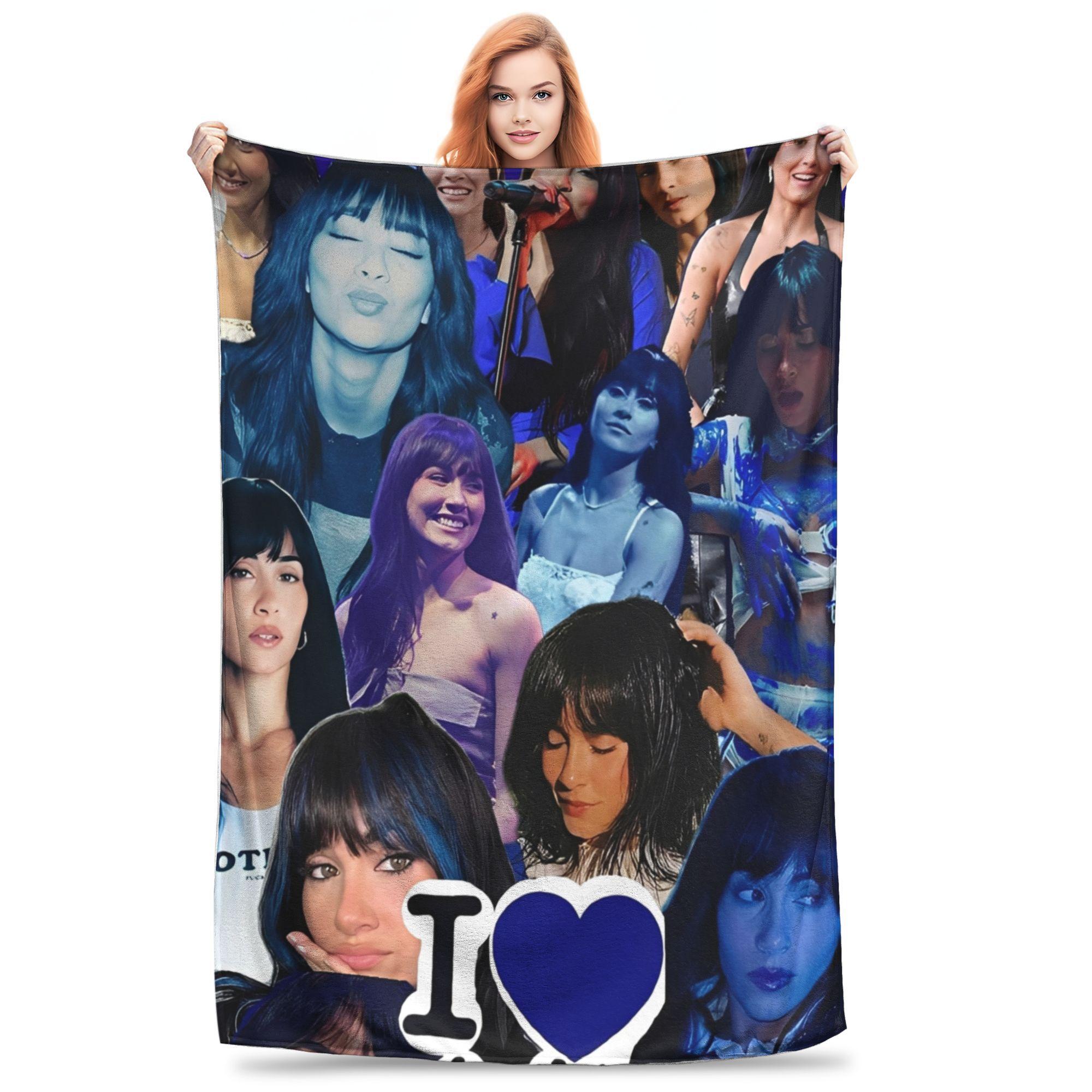 

Singer Aitanaed Tour Blanket Plush Vintage Breathable Throw Blanket for Home Spring Autumn, 30x40in