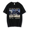 Vintage Classic Radiohead Tees North America Tour Rock Tshirt  Hip Hop Street Casual Top Sleeved Harajuku Streetwear Tops Tees