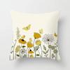 Abstract Painting Flower Cushion Cover Pillow  Home Sofa Car Decorative
