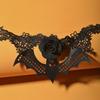 Gothic Spitzenchoker Fledermaus Blume Gespenst Halskette Kreativität Wunderschöner Punk-Schmuck Mode Party Frauen Halloween Geschenk