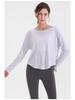 Women's Long Sleeve Quick-Dry Yoga Top - Athletic Fit for Spring & Autumn