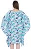 Moomaya Women  s  Short  Tunic  Kaftan  Casual Kimono Mini Beach Dress Swimsuit Cover Up