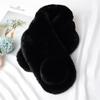 Fashion Thicken Warm Soft Windproof Faux Fur Scarf Neck Warmer Plush Scarves Fluffy Shawl