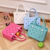 Eva Beach Bag Hole Bag Portable Handbag Waterproof Travel Bag Washable Suitable For Sports Beach Swimming Pool