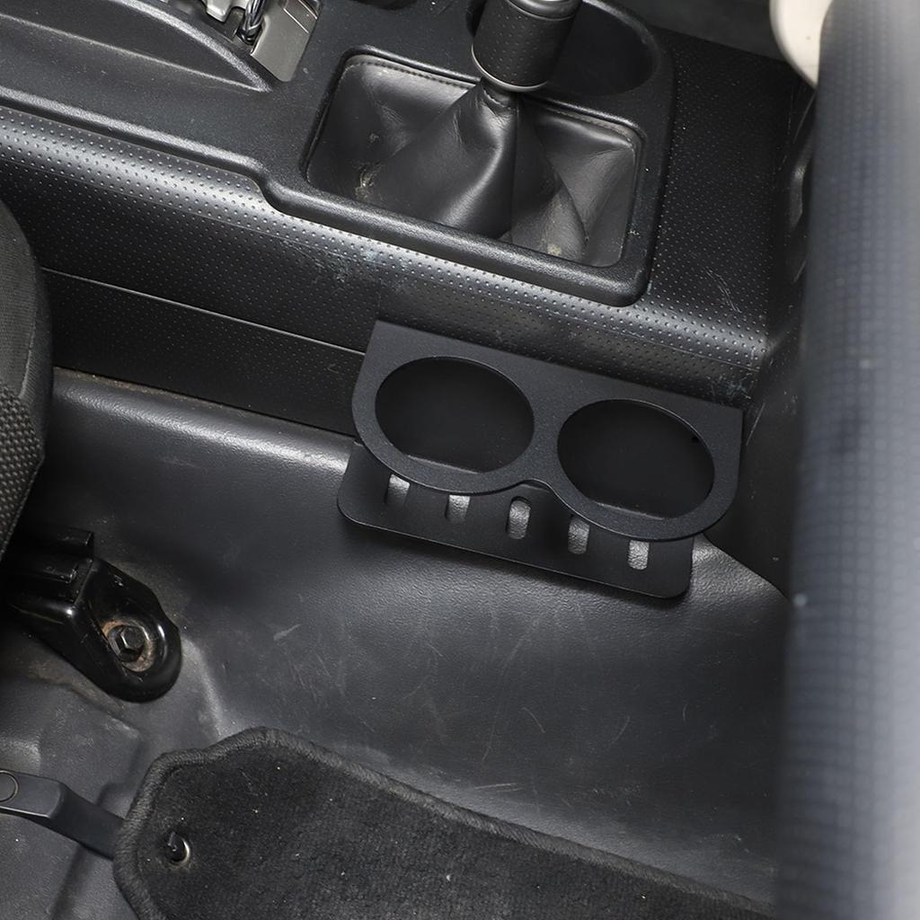 Sauicemy Car Cup Holder for Toyota FJ Cruiser Drink Water Cup Passenger Cup Center Console Small Item Storage for Cell Water and Car Aluminum Alloy