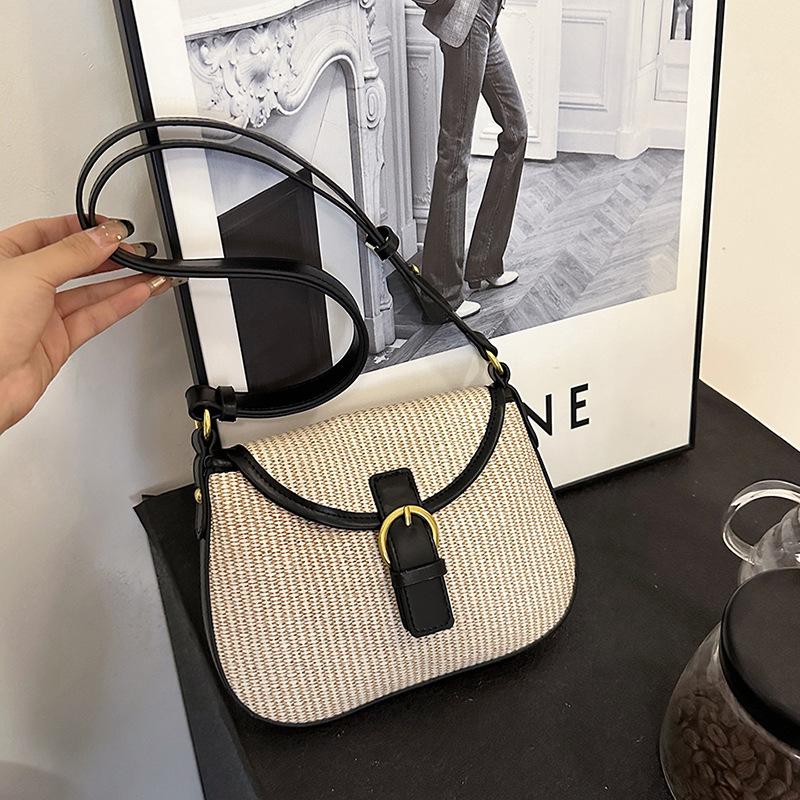 Tooxika Новая Повседневная Сумка Через Плечо Большой Вместимости Модная Большая Сумка На Цепи Простая Модная Текстурная Женская Сумка чёрный