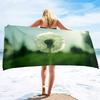 Oversized Beach Towel , Dandelion Extra Large Big Pool Swim Travel Soft Towel Blanket for Camping Travel Lounge Chair Cover Gift