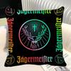 Alcohol Jjagermeister Pillow Case Square Pillow Bedroom Sofa Leisure Comfort Cushion Car Home Decoration