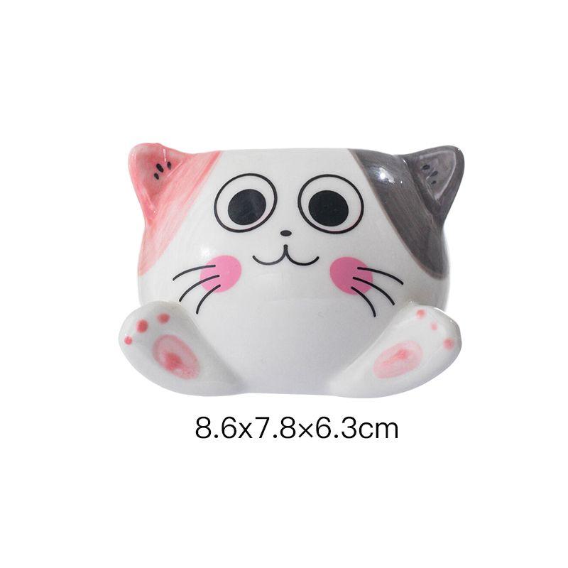 Cartoon Animal Cat Dog Ceramic Vase Small Plant Potted Plant Office Desktop Cat Dog Vase Gift Living Room Countertop Decoration