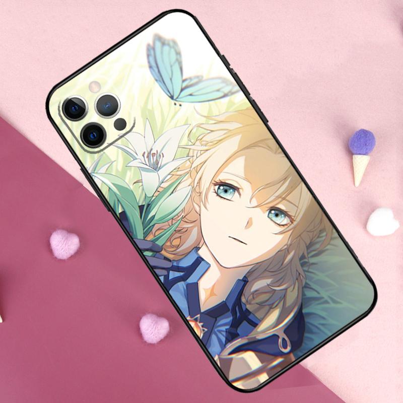 

Albedo Genshin Impact Phone Case For iPhone 17 Pro Max 11 14 15 16 Pro Max Plus 12 13 Mini 17 Air 16e Back Cover iPhone 15