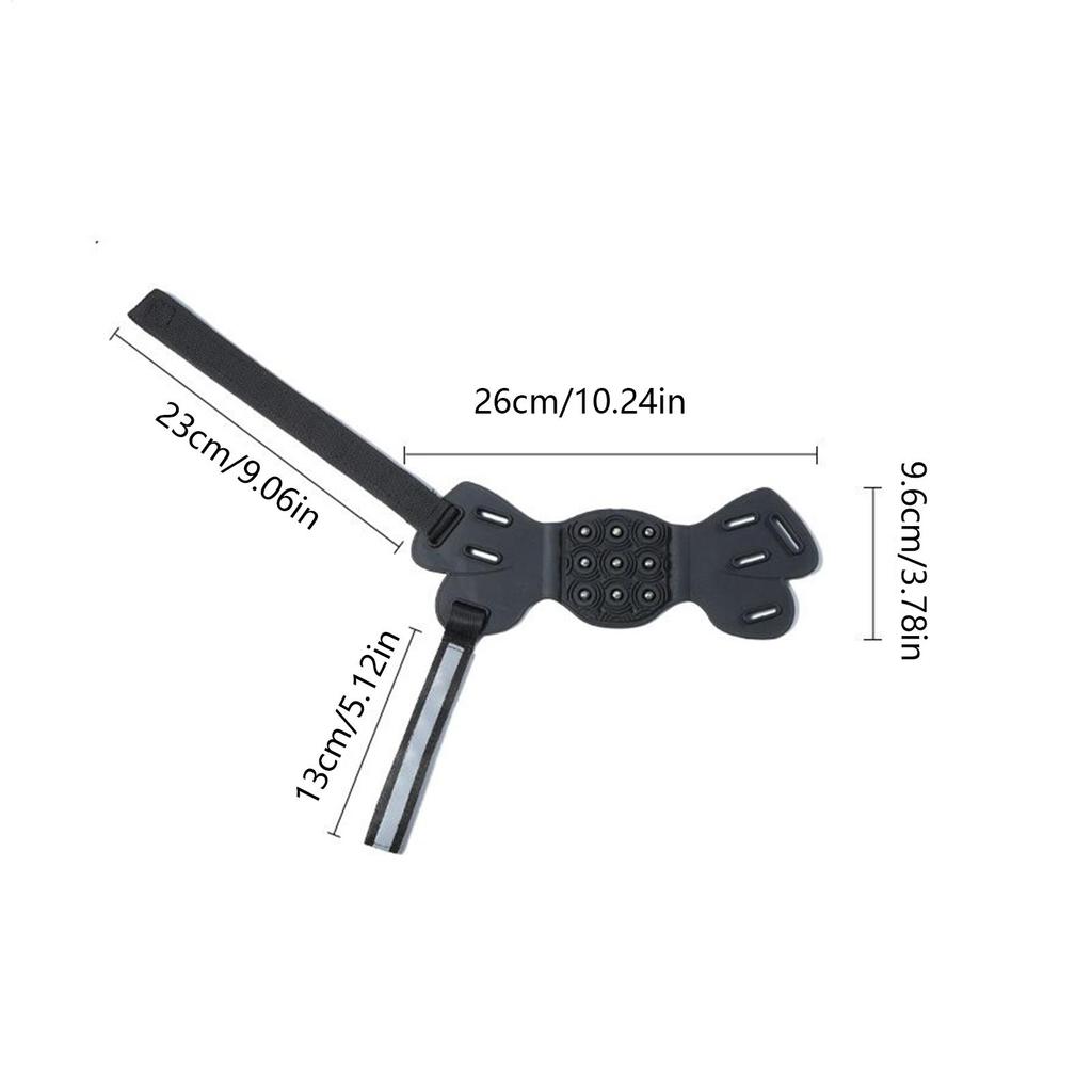 9 Spikes Crampons Non Slip Traction Chain Claws Ice Snow Grips for Mountaineering Hiking Walking on Snow and Ice Outdoor