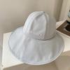 Widebrim Summer Stylish Hat For Women Antiuv Ponytail Cap Design Foldable