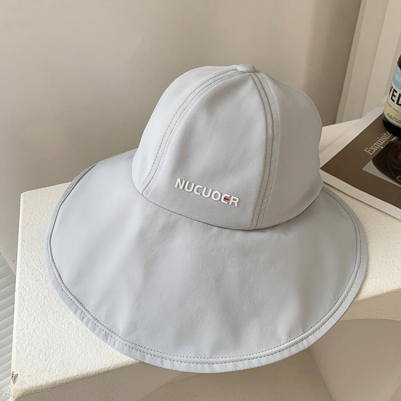 Widebrim Summer Stylish Hat For Women Antiuv Ponytail Cap Design Foldable