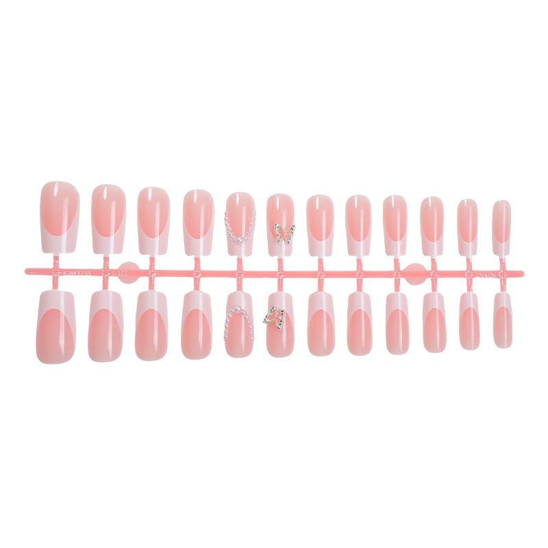 

Trendy European & American Style Press-On Nails: Simple, Pure, and Removable Nail Pieces Available