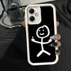 Phone Case for Xiaomi Redmi Note 15 14 13 Pro Plus Funny Stickman Matchman Shell 12S 11 11S 11T 5G 14S Soft Silicone Funda
