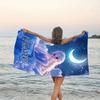 1pc Frozen8 Beach Towel with Custom Name, Beach/Swimming/Bath/Picnic/Camping Towel, Suitable for Seaside Beaches