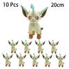 10 Pcs/lot Pokemon Plush Mimikyu Eevee Umbreon Jolteon Glaceon Vaporeon Sylveon Espeon Kawaii Gengar Stuffed Animal Peluche