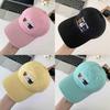 Cute Embroidered Baseball Cap For Women Summer Sun Protection Adjustable Cotton Hat