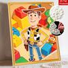 Disney Pearl Painting Pearl Aesthetic Cowboy Woody for Beginners and Adults, DIY Pearl Diamond Art Painting Kit for Home Wall Decor Gifts
