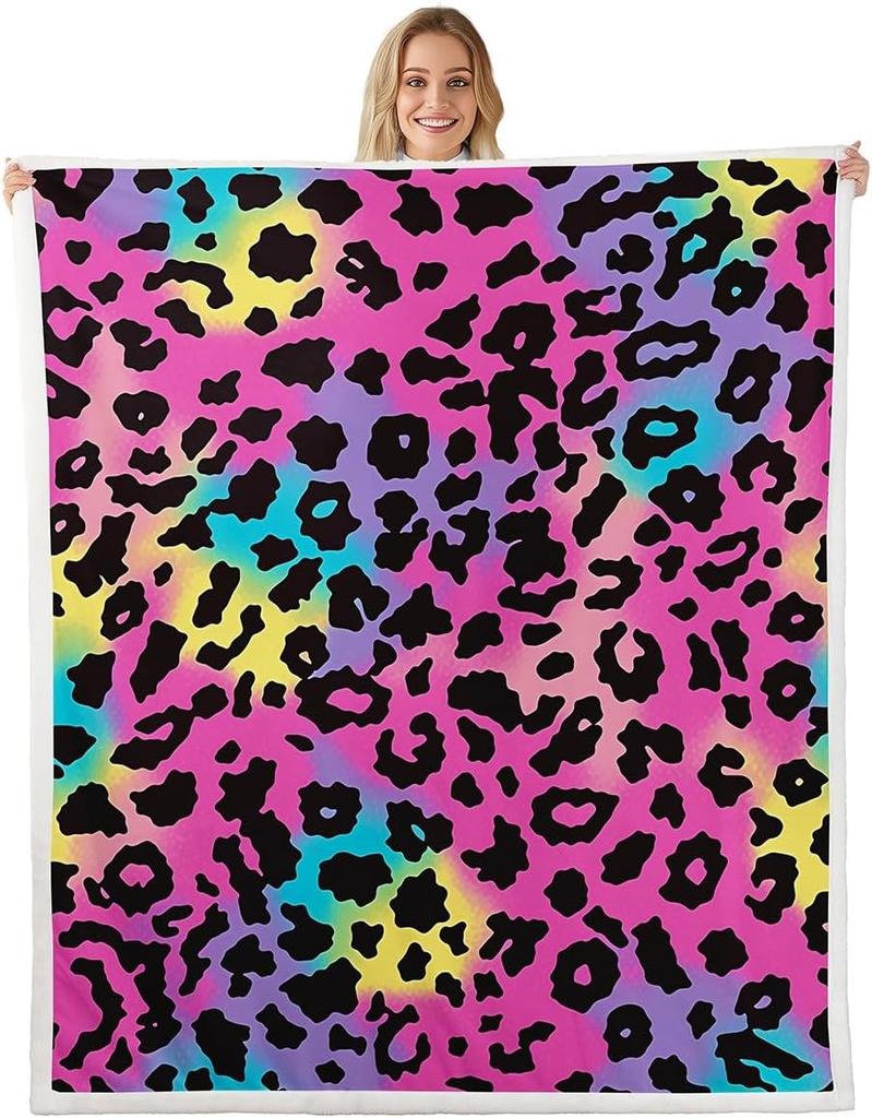 Cute Pink Dragon Blanket Soft Fleece Throw Kids Room Decor Fantasy Art Design Home Decoration