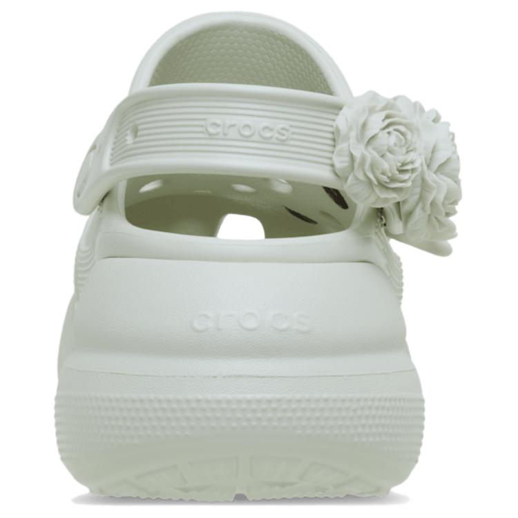 Crocs Crush Bouquet Clog Comfortable Versatile Classic Garden Shoes Women clogs Linen 211448-0HZ