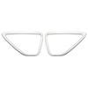 For Peugeot 2008 2019-2023 E2008 2020-2022 208 2020-2023 E208 2020-2023 AC Vent Frame Cover Air Conditioning Outlet Sticker Trim