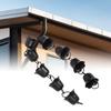 Rain Chain 3.3ft Decorative Rain Catch  Chain for Gutt s Outside Rain Gutt  Downspout Aluminum Alloy Black