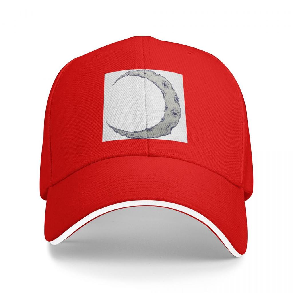 Grey Moon Baseball Cap Mountaineering Black Hats Unisex Womens