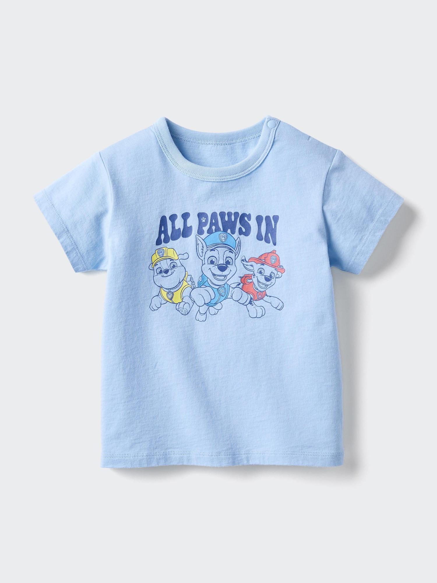 

Uniqlo Япония Щенячий патруль Ut 60 LIGHT BLUE/90