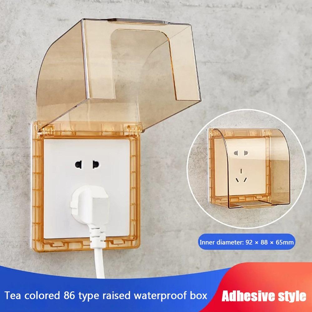 Întrerupător montat pe perete Capac de protecție Auto-adeziv de protecție Priză Priză Cutie impermeabilă Perete