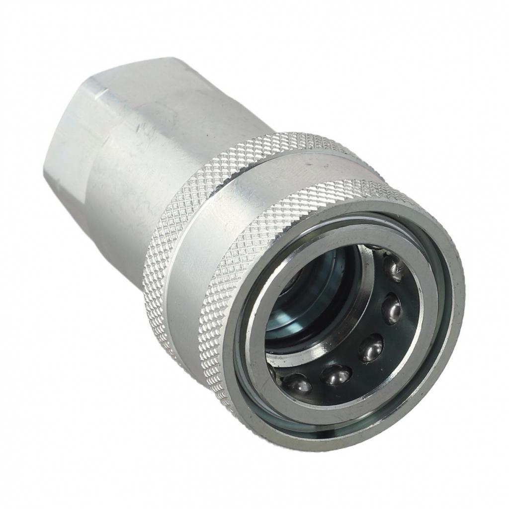 High Pressure NPT12 Hydraulic Quick Connector for Oil Pipe Systems ISO A Series