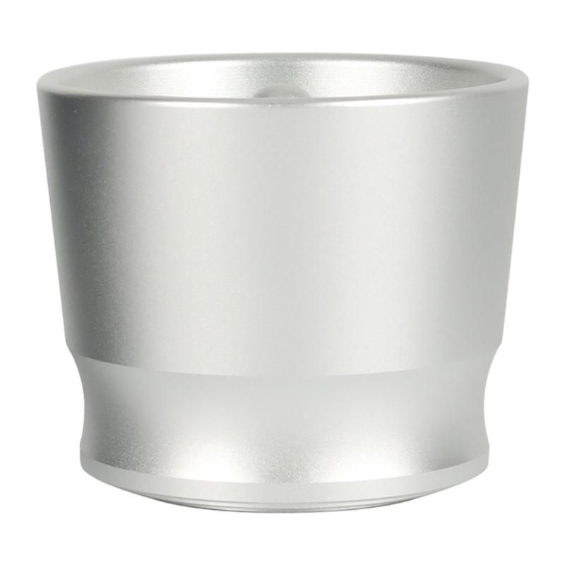 Hochwertiger Kaffee-Dosierbecher Espresso-Zuführerteil Aluminiumlegierungsmaterial für Espressomaschine Dosierbecher Kaffeezubehör
