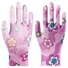 UOSU Thin Printed Dipped Palm Work Gloves