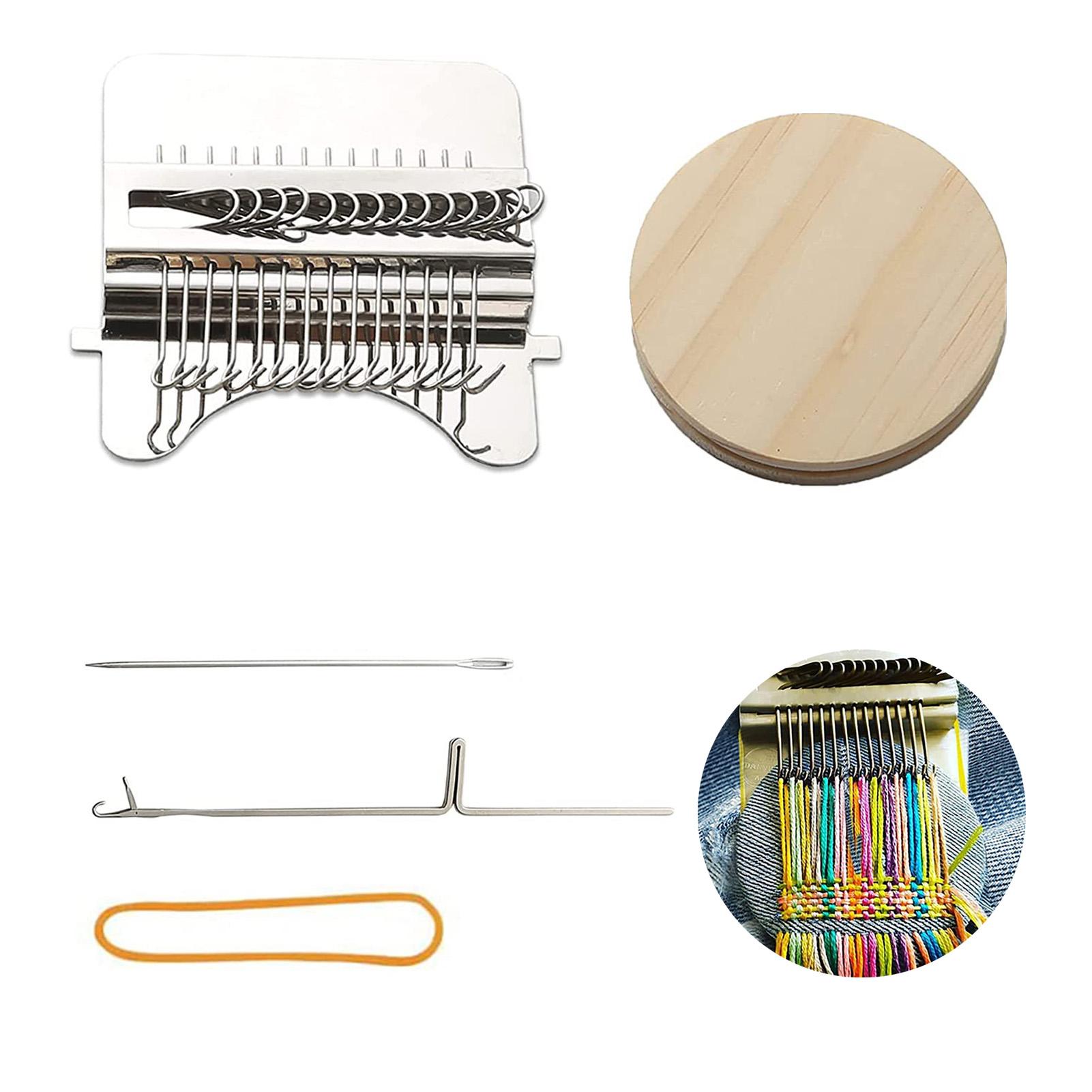 

Мини Вязальные Станки Традиционная Деревянная Ткацкая Машина Удобная в Использовании Ручная Вязальная Игрушка Подходит для Творческого Шитья Подарок