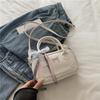 Simple Stylish New Women's Crossbody Bag Fashion Handbag Shoulder Bag Versatile Bowling Bag Cute Bow Crossbody Pouch