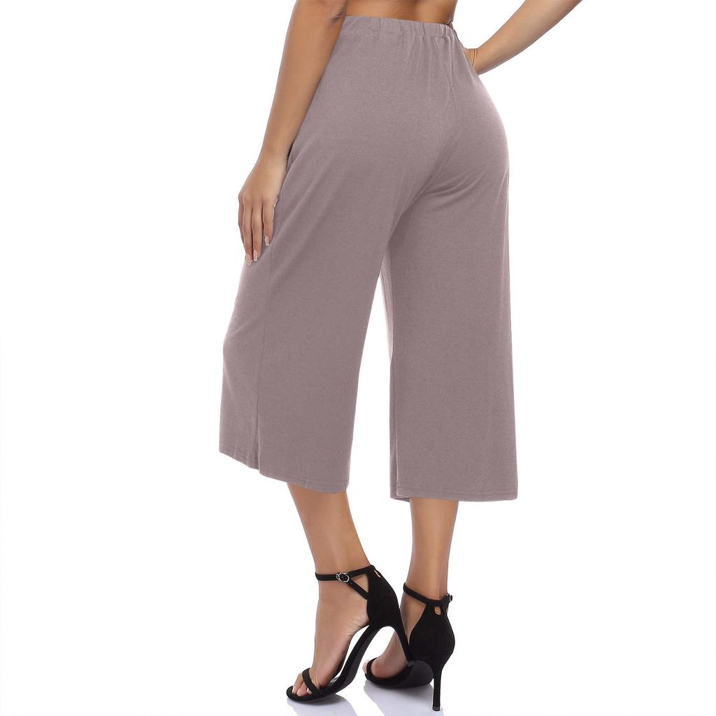Summer Casual Comfortable Loose Cropped Pants