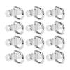 Car Trailer Tie Down D Ring Secure Lashing Towing Anchor Hooks for Trucks RvV Campers Van Atv Suv Boat