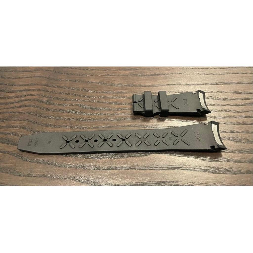 Used IWC Genuine Rubber Strap, Purchased from an Official Boutique (lug Width 22mm)