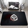 Popular Foundation Scp F-Foundation Game Floor Mat INS Style Soft Bedroom Floor House Laundry Room Mat Anti-skid Bedside Area Ru