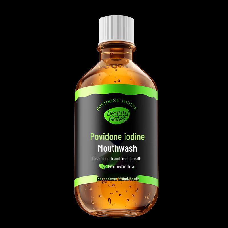 BEAUTY NOTES Povidone-Iodine Antibacterial Mouthwash