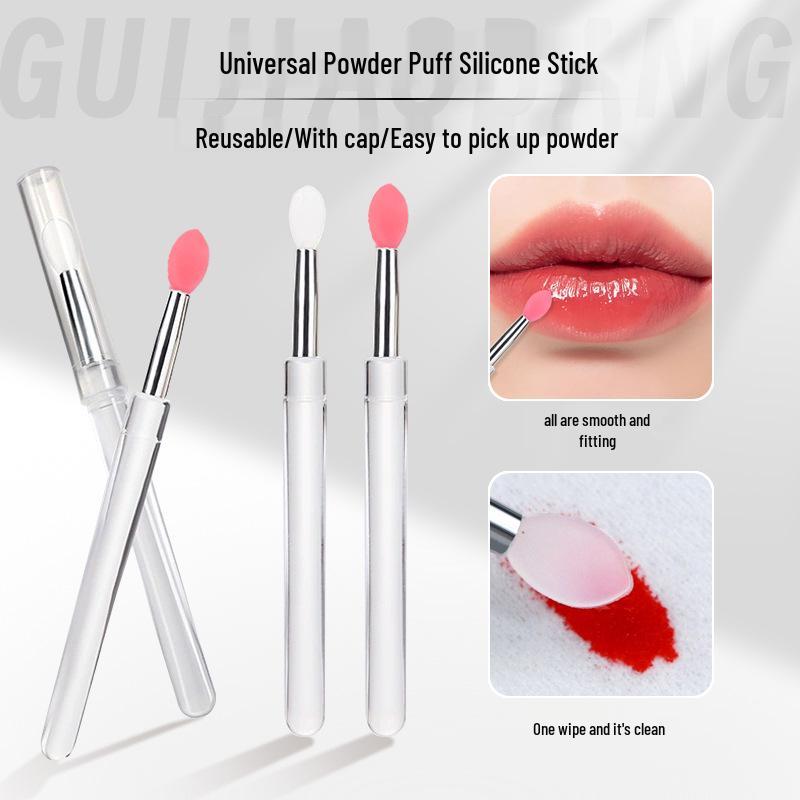 

Aurora Nail Art Silicone Brush for Mirror & Glitter Powder