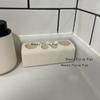 1pc Sandstone Toothbrush Storage Rack, Household Toothbrush and Toothpaste Rack, Shaver/comb Holder, Bathroom Accessories