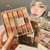Pure Desire Earth Tones Eyeshadow Palette: Subtle Autumn/Winter Shades for Students and Beginners