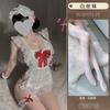 Man Want Bow Pure Want Maid Naked Back Apron Set Free Uniform Sex Underwear Small Breast Pajamas Women 9289