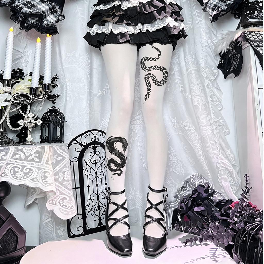 Cat Print Velvet Tights With Hip Lifting And Slimming For Casual Women