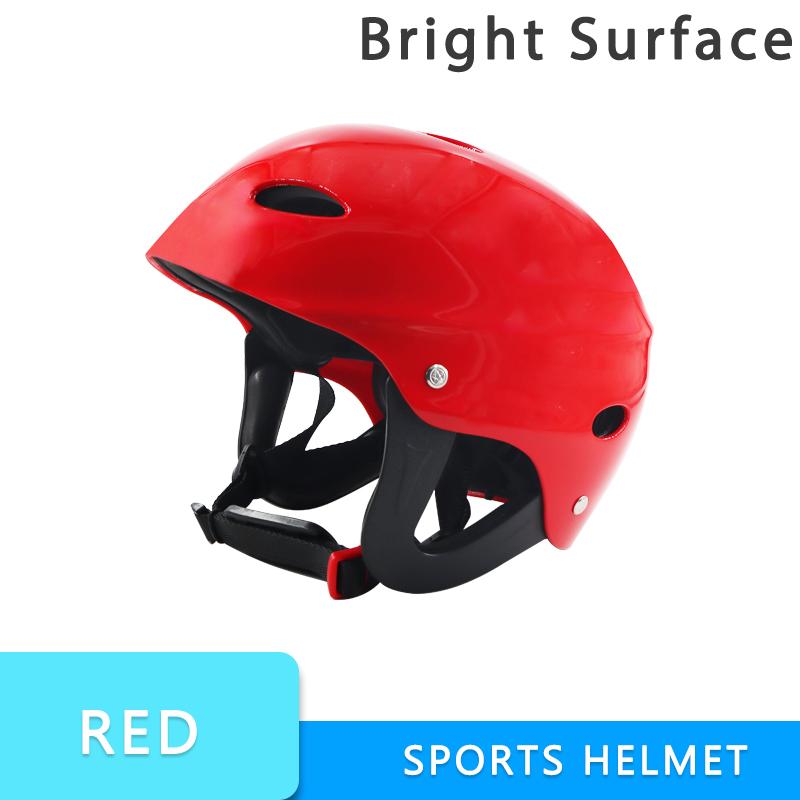 Water Sports Helmet ABS+EVA Half Shell for Kayak SUP Wakeboard Skateboard, Adjustable Vented