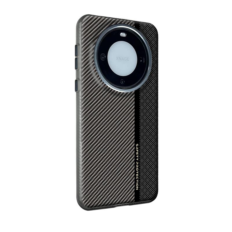 Carbon Fiber Style Case For Huawei Mate 70 Pro and Mate 70 Shockproof Strong Magnetic Magsafe Matte Anti-Fingerprint Case Cover