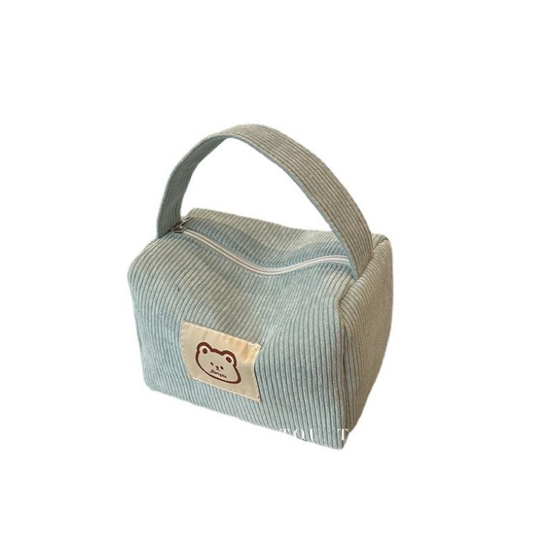 Women's Bag Corduroy Small Square Bag New Handbag Fashionable and Simple Small Bag