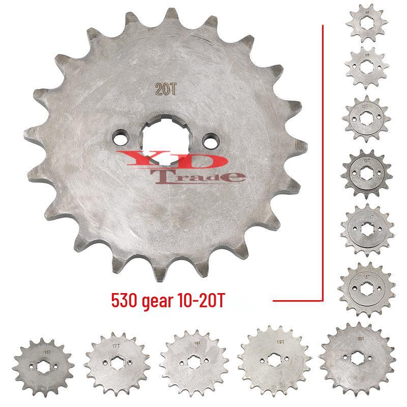 10-20T Sprocket Chainring for ATV/Off-road Motorcycle with 530 Chain Compatibility